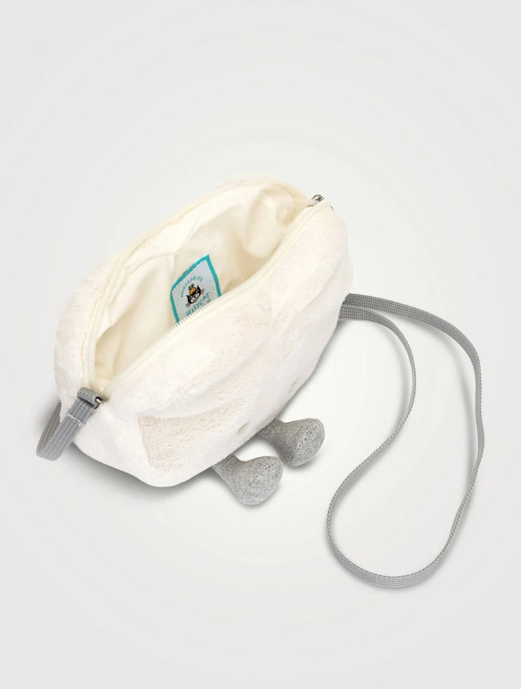 Amuseables Cream Heart Bag