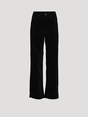 Kora Wide-Leg Corduroy Trousers