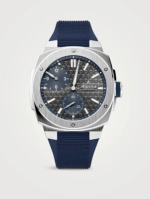 Limited Edition Alpiner Extreme Regulator Automatic Stainless Steel Rubber Strap Watch