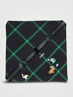 Loewe x Suna Fujita XL Puzzle Fold Tartan Tote Bag