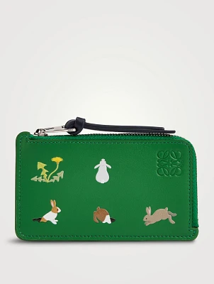 Loewe x Suna Fujita Leather Card Holder