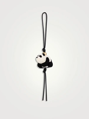 Panda Felt Bag Charm