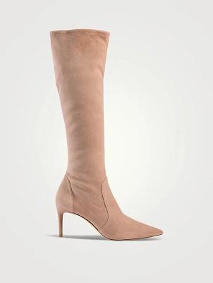 Stuart Power Suede Knee-High Boots