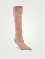 Stuart Power Suede Knee-High Boots