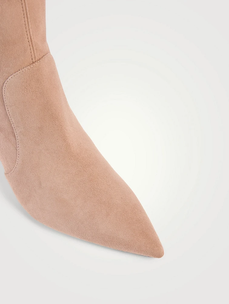 Stuart Power Suede Knee-High Boots