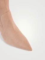 Stuart Power Suede Knee-High Boots