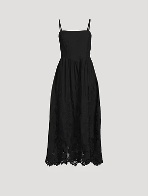 Flora Organic Cotton Midi Dress
