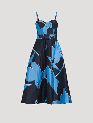 Azzurra Printed Midi Dress