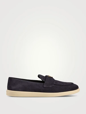 Suede Loafers