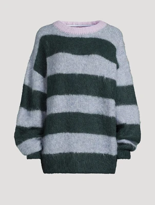 Paris Stripe Jacquard Sweater