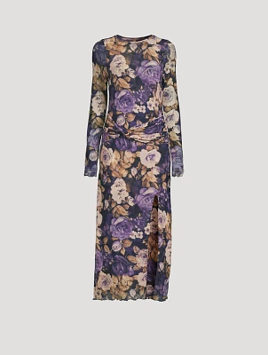Gianni Maxi Dress Floral Print