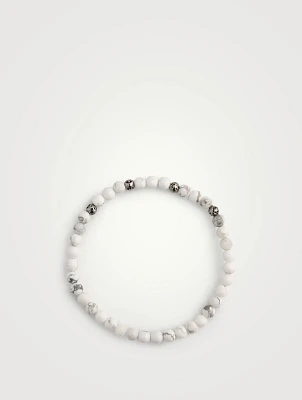 Howlite Beaded Bracelet