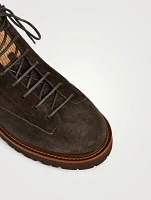 Suede Hiking Boots