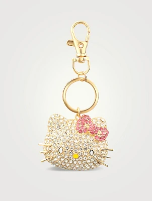 Hello Kitty Face 3D Pavé Keychain