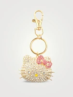 Hello Kitty Face 3D Pavé Keychain