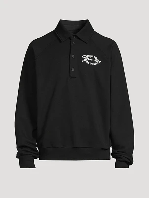 Logo Polo Sweatshirt