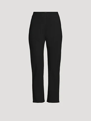 Straight-Leg Scuba Trousers