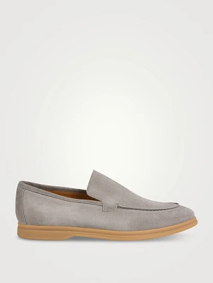 Suede Loafers