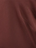 Crêpe Midi Dress