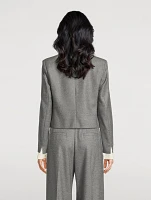 Spencer Double-Breasted Wool Blazer