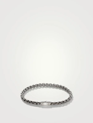 4.8mm Sterling Silver Box Chain Bracelet