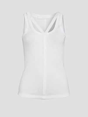 Strap Racer Tank Top