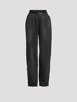 Layered Joggers With Bike Shorts