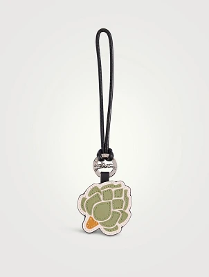 Longcharm Artichoke Leather Bag Charm