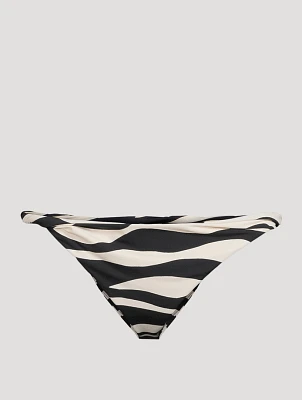 Twisted Side Swim Bottoms
