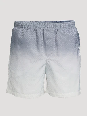Jacquard Gradient Swim Shorts