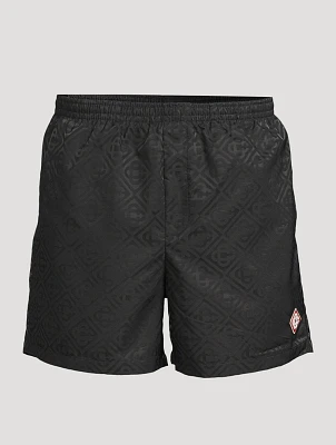 Monogram Jacquard Swim Shorts