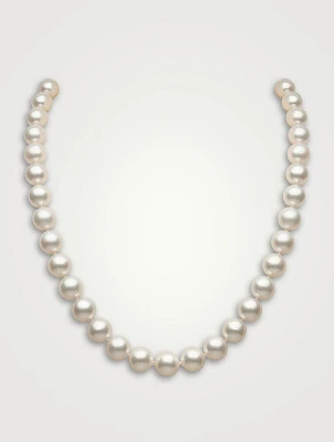 18K White Gold Pearl Necklace