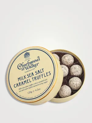 Milk Sea Salt Caramel Truffles