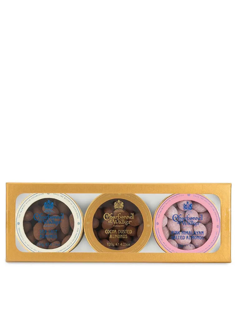 Cocoa Dusted, Sea Salt & Pink Himalayan Almonds Gift Set