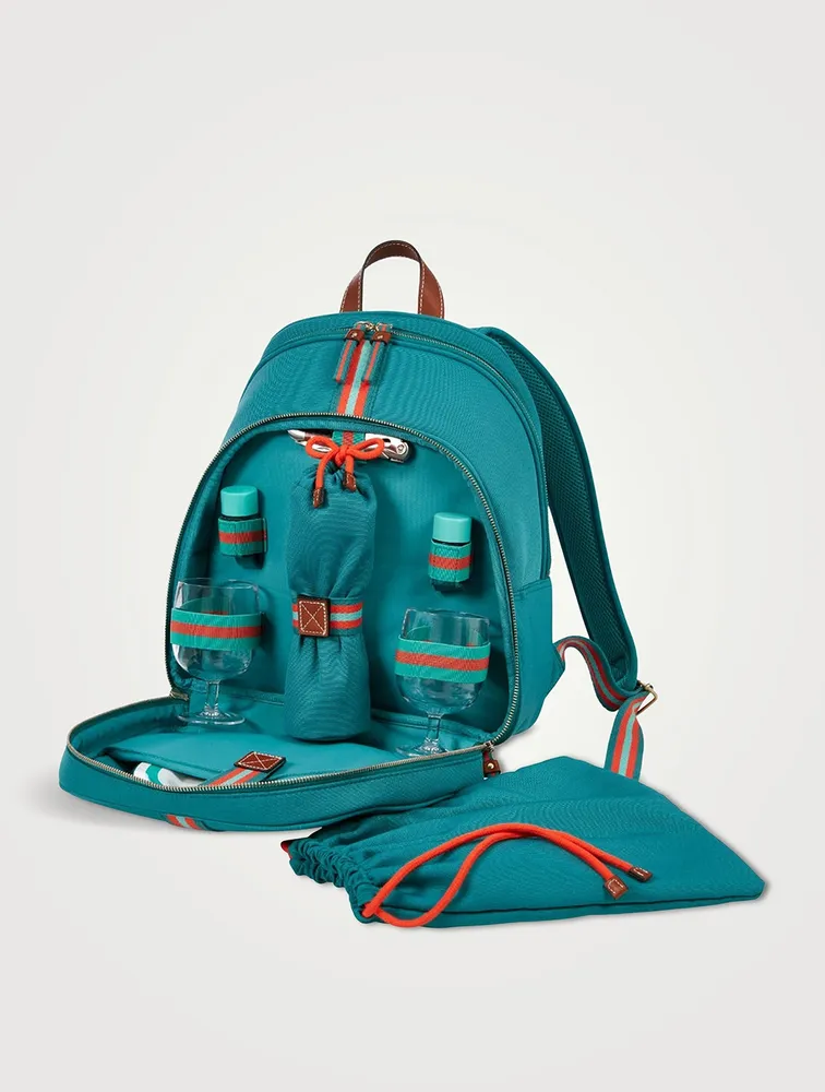 Two-Person Canvas Backpack
