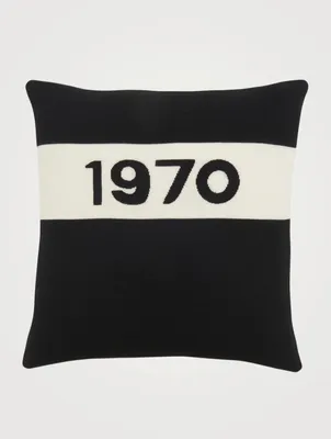 1970 Cashmere Wool Cushion