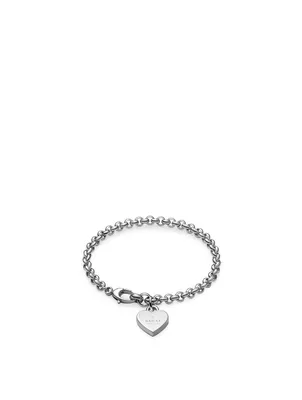 Trademark Heart Sterling Silver Bracelet