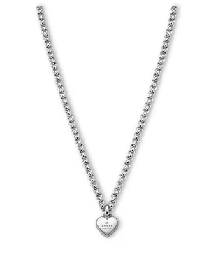 Sterling Silver Heart Pendant Necklace
