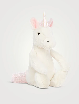 Medium Bashful Unicorn Plush Toy