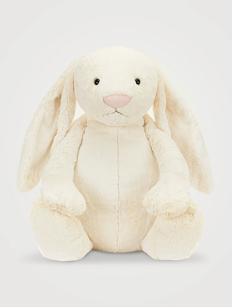 Giant Bashful Cream Bunny Plush Toy