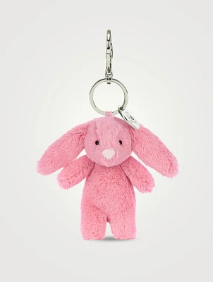 Bashful Pink Bunny Bag Charm