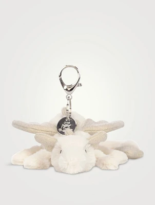 Snow Dragon Bag Charm