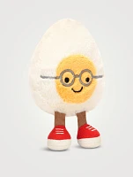 Amuseable Boiled Egg Geek Plush Toy