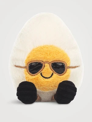 Amuseable Boiled Egg Chic Plush Toy