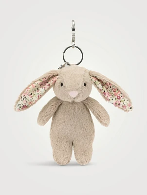 Blossom Beige Bunny Bag Charm