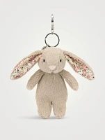 Blossom Beige Bunny Bag Charm
