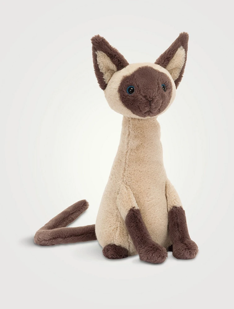 Iris Siamese Cat Plush Toy