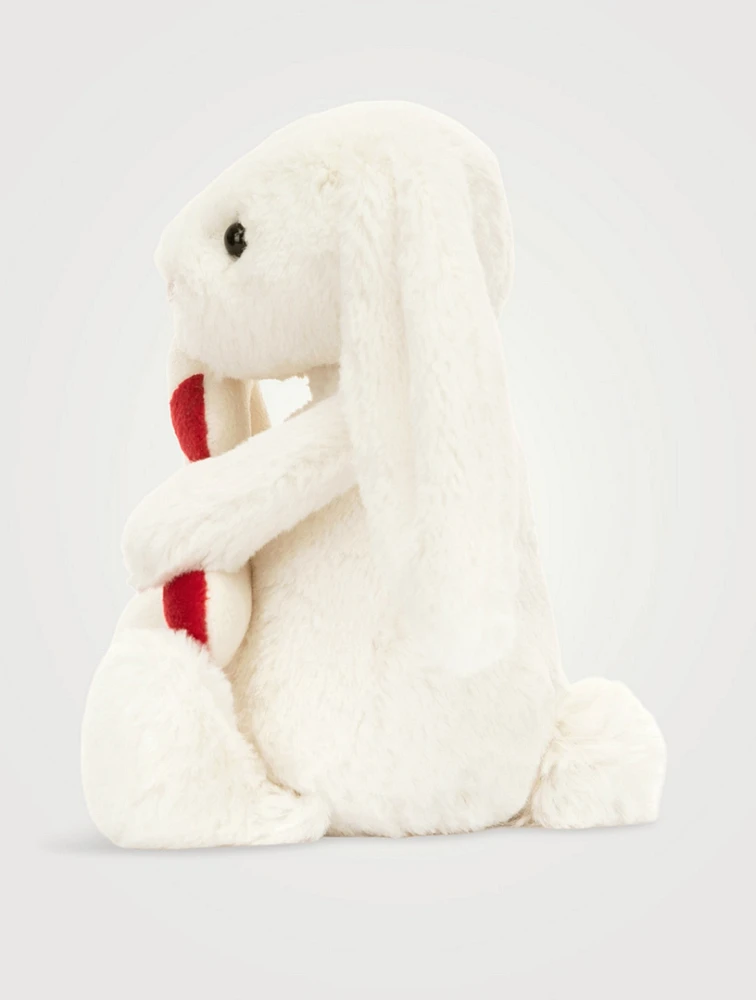 Bashful Bunny With Candy Cane Plush Toy