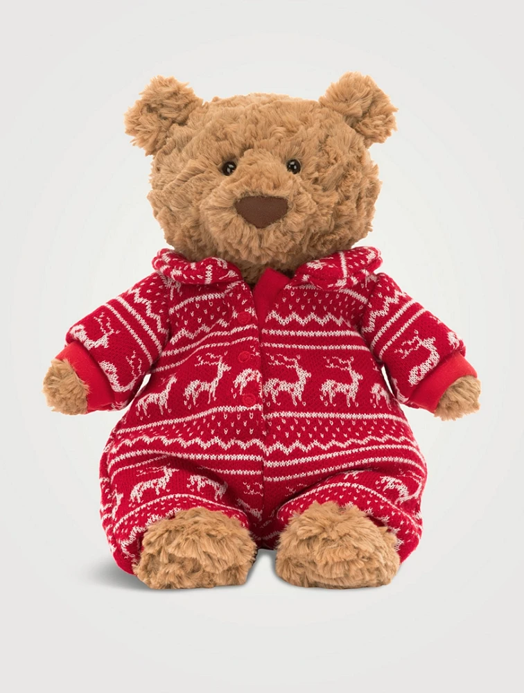 Winter Pajamas Bartholomew Bear Plush Toy