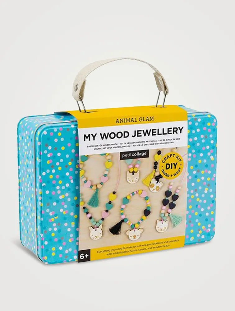 Animal Glam My Wood Jewellery Kit